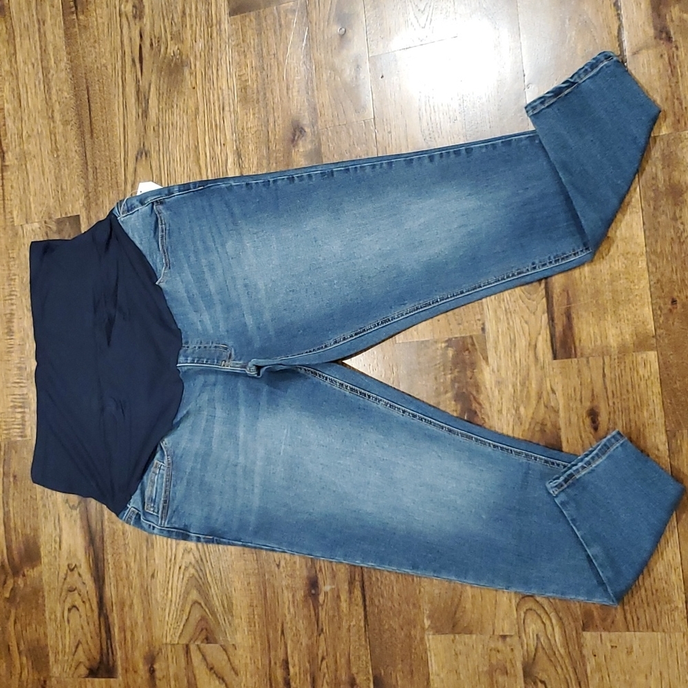 Womens Time & Tru maternity skinny jeans size L(12/14)